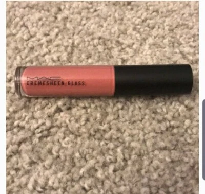 NEW MAC HOLIDAY SNOW BALL MINI LIP CREEMSHEEN GLASS (HOLIDAY DARLING) PINK LE - Image 1 of 3