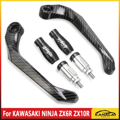 CNC Brake Clutch Levers Protector Guard Parts For KAWASAKI NINJA ZX6R ZX10R ZX9R - Image 1 of 3