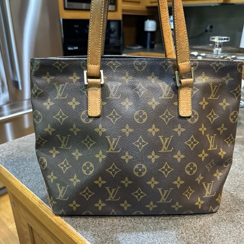 LOUIS VUITTON（LV） Borsa a tracolla Louis Vuitton Cabas pianoforte monogramma autentica LV