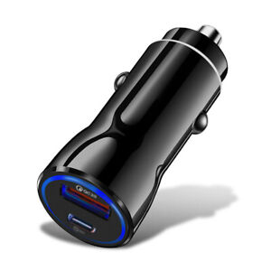 USB PD 30W Type-C Car Charger Fast Charge Adapter For iPhone 13 12 11 Pro Max