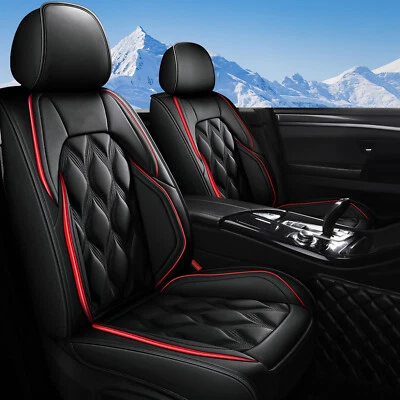 Car Front leather 2-Seat Covers FOR NISSAN Frontier 2009-2023 waterproof leather - Imagem 1 de 4
