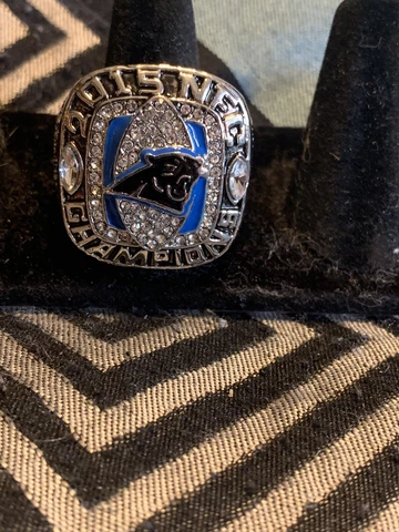 2015 Carolina Panthers NFC Championship Ring Sz11 Brand New Replica Cover