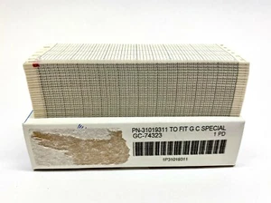 Graphic Controls 74323 Fanfold Chart Paper 0-6, 0-1.0 Range 31019311 - Picture 1 of 2