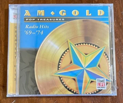 AM Gold Pop Treasures Radio Hits '69-'74 CD NEW Garden Party Signs Na Na Hey Hey - Image 1 of 2