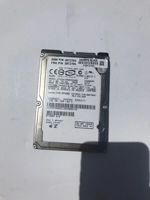 Hitachi Travelstar HTS541080G9SA00 80GB Internal 5400RPM 2.5" (0A27464) - Image 1 of 3