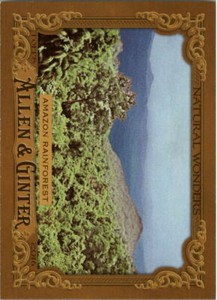 2016 Topps Allen and Ginter Natural Wonders Trading Card Pick