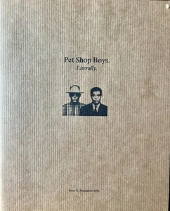 PET SHOP BOYS LITERALLY issue #7 MEGA RARE Official Fan Club magazine Nov 1991 - Picture 1 of 4