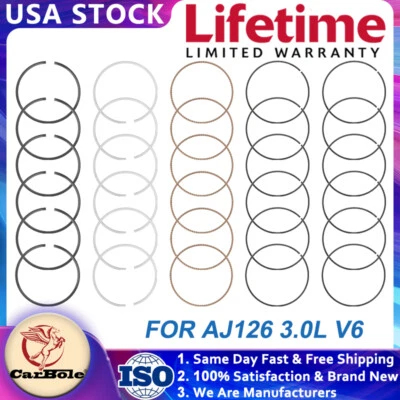Juego de anillos de pistón STD para Jaguar Land Rover Range Rover AJ126 3.0 V6 sobrealimentado Foto 1 de 4
