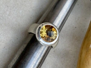 Citrin Ring Silber - Bild 1 von 13