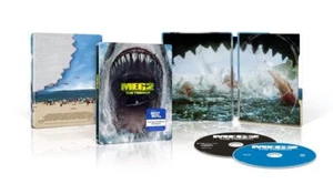 Meg 2: The Trench Steelbook (4K Ultra HD) SAME DAY SHIPPING - Imagen 1 de 1