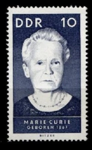 NP-Trägerin Chemikerin Marie Sklodowska-Curie. 1W. DDR 1967 - Bild 1 von 1