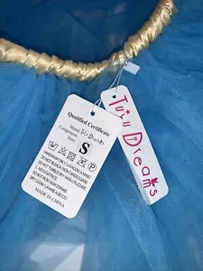 Tutu Dreams Girls Tutu Ballet Dance Dress Wear Blue Skirt dress Costume Blue S - Picture 1 of 4
