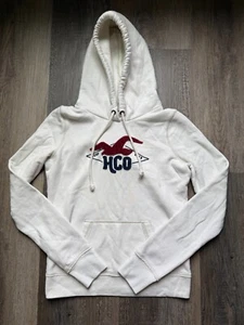 Vintage Hollister Hoodie Womens Medium Pullover Ladies Sweatshirt - Picture 1 of 7