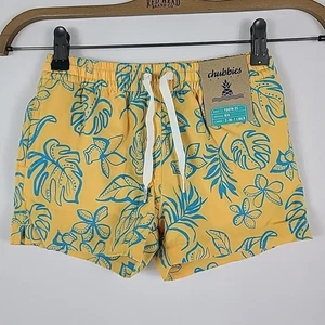 NWT Chubbies The Floral Explorers Lined Swim Trunk Shorter Youth Sz XS (6-7) $59 - Picture 1 of 7