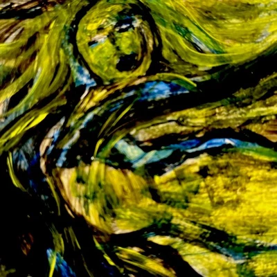 Azulejo de cerámica decorativo hecho a mano para baño/cocina 8x8 pulgadas, verde, amarillo Foto 1 de 4