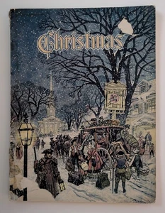 Vtg 1953 Christmas Annual Book Amer. Annual Christian Literature Art Prose Music - Foto 1 di 14