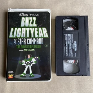 Buzz Lightyear of Star Command: The Adventure Begins (VHS 2000) Disney Pixar + - Picture 1 of 11