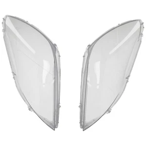 Par de cubiertas de lente de faros para BMW 6 M6 F06 F12 F13 640i 650i 2012 2013 2014 2015 - Imagen 1 de 6