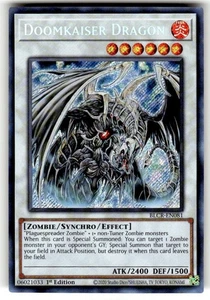 Doomkaiser Dragon BLCR-EN081 Battles of Legend: Secret Rare NM  1st Edition - Picture 1 of 2