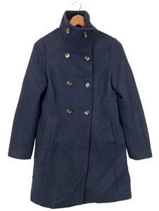 ZERO Gabardina Mujeres Abrigo Talla EU 34 azul look casual - Imagen 1 de 6