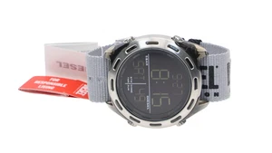 Diesel F1215 Reloj Deportivo Hombre Trituradora DZ1894 Negro Silicona Cuarzo - Imagen 1 de 5