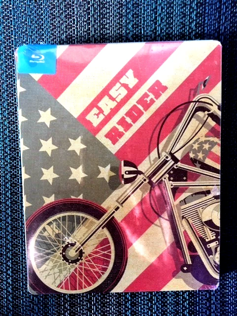 Dennis Hopper's EASY RIDER-1969 (Pop Art Blu-Ray Steelbook) W/ Features NEW OOP - Image 1 of 2