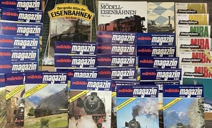 Eisenbahn Konvolut: 3 Bücher, 6 MIBA Hefte, 25 Märklin Magazine - Photo 1/1