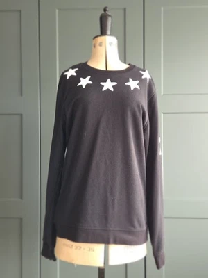 Givency Star Applique Black Sweater XL Kids/Teens UNISEX UK 6/8/10 - Image 1 of 4