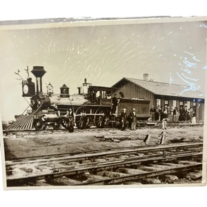 A.J. Russel Print Main Track 1868 Historical Photo HMP037 Locomotive Train - Picture 1 of 7