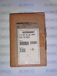 Nuevo Indramat RMI.01.00 Input Mod 226981, RMI-01-00, RMI 01 00, RM I-01 - Imagen 1 de 3