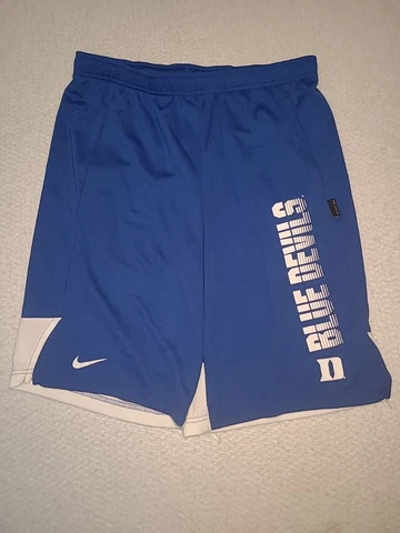 Nike Duke Blue Devils Shorts Mens Small Dri Fit On Field Gym Basketball Cover
