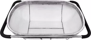 Over the Sink Colander Strainer Basket Stainless Steel, For Kitchen Sink with... - Picture 1 of 3