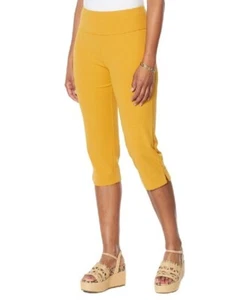 Antthony Boss Tummy Smoothing Pedal Pusher Pants Trousers, Amber, New, Size M - Picture 1 of 5