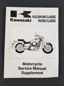 Genuine Kawasaki Vulcan 1500 Classic 1996 Service Manual 99924-1191-51 - Picture 1 of 1