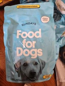 Sundays Food For Dogs - Dog Food- CHICKEN RECIPE - 72 oz - Picture 1 of 8