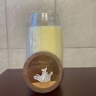 YANKEE CANDLE CRACKLING &quot;ICE CRYSTAL&quot; PURE RADIANCE WOOD WICK LARGE VASE 22oz