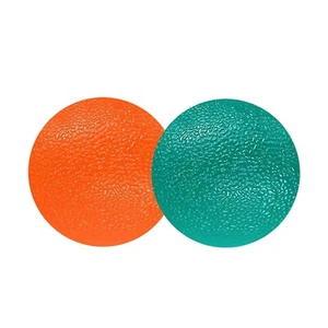 AdorePro Stress Ball Therapy Relief 2 Squeeze Ball Round Hand Grip Exercise Ball - Picture 1 of 9