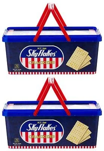 M Y San Skyflakes Crackers in Plastic Pail - 800g (Pack of 2) - Picture 1 of 4