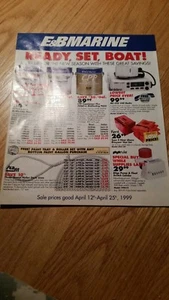 E & B MARINE,READY, SET, BOAT! Catalog from 1999 - Picture 1 of 5