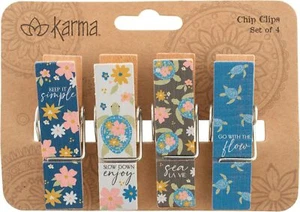 Karma Gifts Chip Clips, One Size, Sea Turtle,Other Fasteners & Hardware - Picture 1 of 1