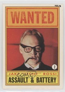 1990 Topps Dick Tracy Stickers Jake Itchy Rossi #2 0eq9