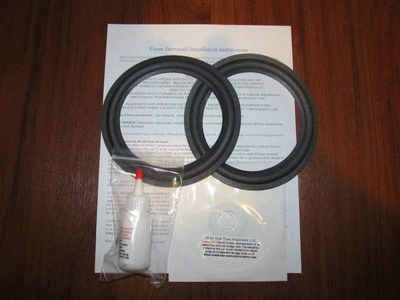 BOSE 301 (all series), SA300 Series 8" Foam Surround Speaker Woofer Repair Kit - Image 1 of 4