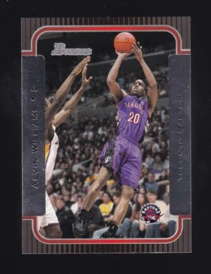 2003-04 Bowman Alvin Williams #89 Toronto Raptors - Image 1 of 2