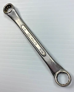 Llave de extremo de caja doble vintage Lectrolite "S-K Tools" MB-1214 - 3/8" x 7/16" EE. UU. - Imagen 1 de 12