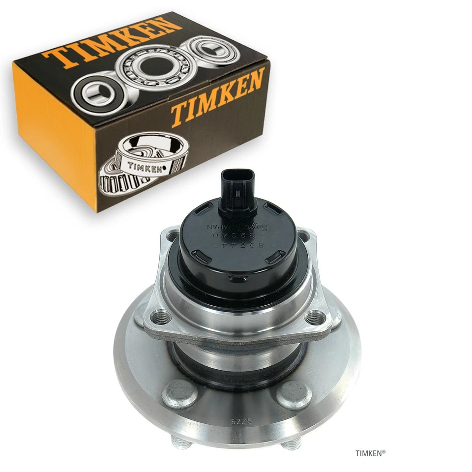 Conjunto de cojinete de rueda y buje trasero Timken para Scion tC 2005-2010 tracción delantera Foto 1 de 4