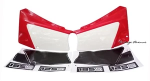 HONDA XL125 S 1984-1985 XL185 S 1983-1984 SIDE COVER PANEL W/ DECAL [RED] - Picture 1 of 8