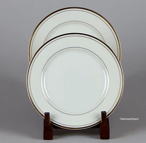 Fitz & Floyd PALAIS BUFF: Set of 2 Bread & Butter Plates, MINT Condition! - Picture 1 of 3