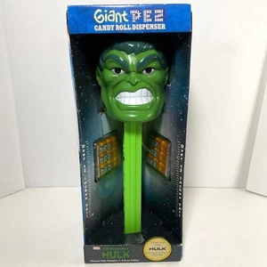 Marvel Incredible Hulk Giant PEZ Dispensador de Rollos de Caramelo 12” Un Pie 2011 Nuevo en Caja - Imagen 1 de 8