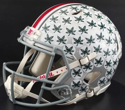 OHIO STATE BUCKEYES NCAA Riddell Speed Full Size REPLICA Football Helmet - Image 1 of 4