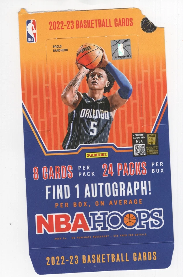 2022-23 PANINI NBA HOOPS BASKETBALL INSERT HOBBY & RETAIL CARDS PICK YOUR PLAYER - Image 1 of 1